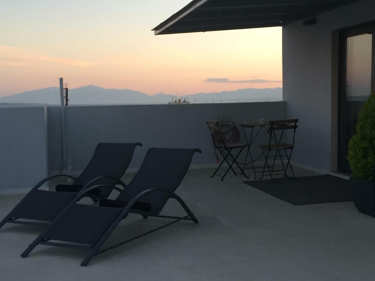Stylish Seaview Rooftop Tesalónica Exterior foto