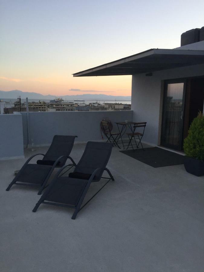 Stylish Seaview Rooftop Tesalónica Exterior foto